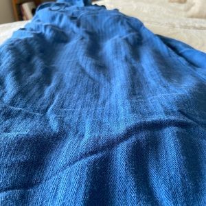 Blue Maxi dress with pockets